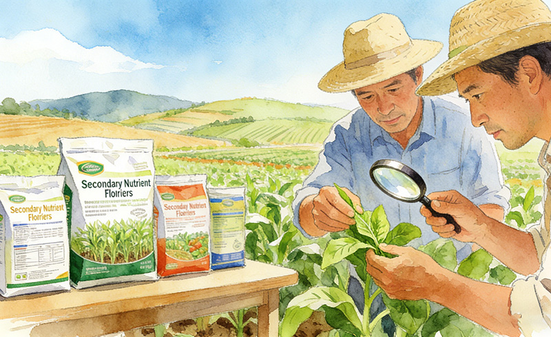 Come scegliere il giusto fertilizzante nutriente secondario per le tue colture