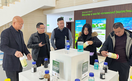 Jinmai Bio da la bienvenida a los socios de Xinjiang para promover la agricultura verde_01.jpg