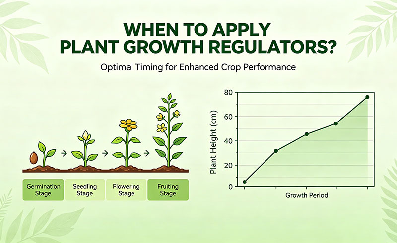 Quand appliquer des r&eacute;gulateurs de croissance des plantes ?