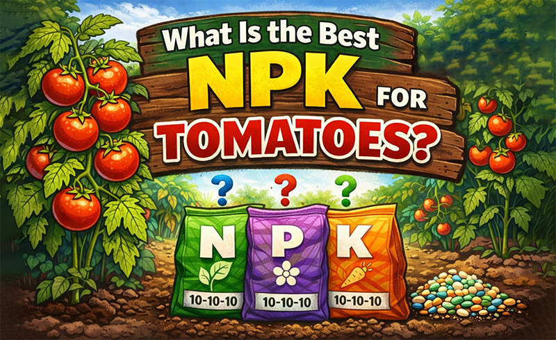 ما هو أفضل NPK للطماطم؟ الدليل الكامل حسب مرحلة النمو