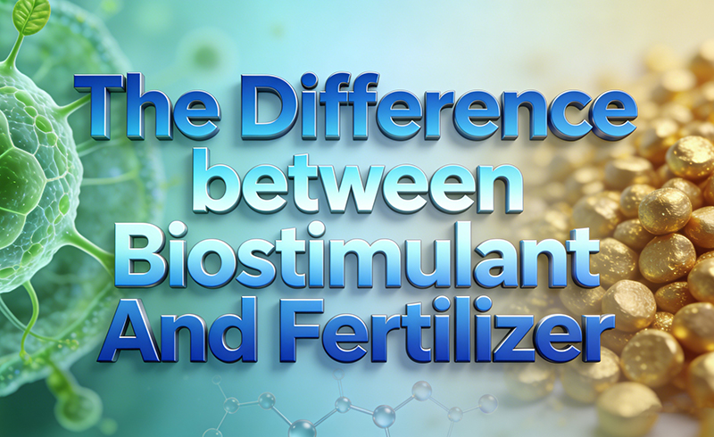 &iquest;Cu&aacute;l es la diferencia entre un bioestimulante y un fertilizante?