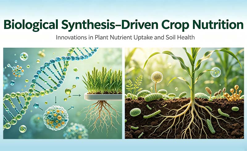 Nutrizione delle colture guidata dalla sintesi biologica